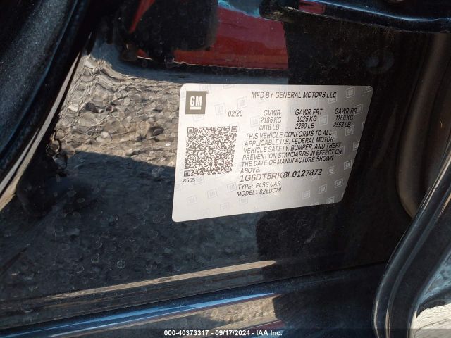 1G6DT5RK8L0127872 Cadillac Ct5 Premium Luxury