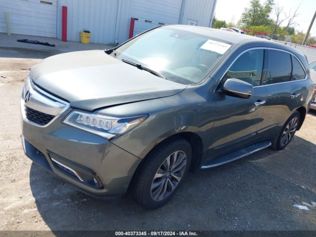 5FRYD4H49GB041307 Acura Mdx Technology   Acurawatch Plus Packages/technology Package