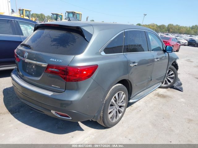 5FRYD4H49GB041307 Acura Mdx Technology   Acurawatch Plus Packages/technology Package