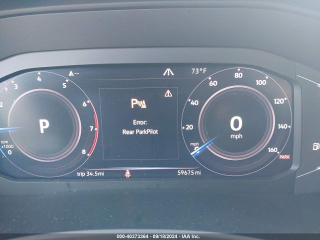 1V2NR2CA2KC558850 Volkswagen Atlas 3.6l V6 Sel Premium
