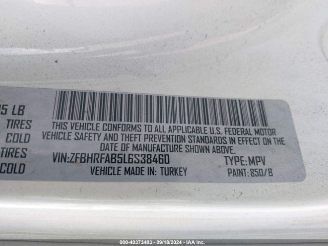 ZFBHRFAB5L6S38460 RAM Promaster City Tradesman