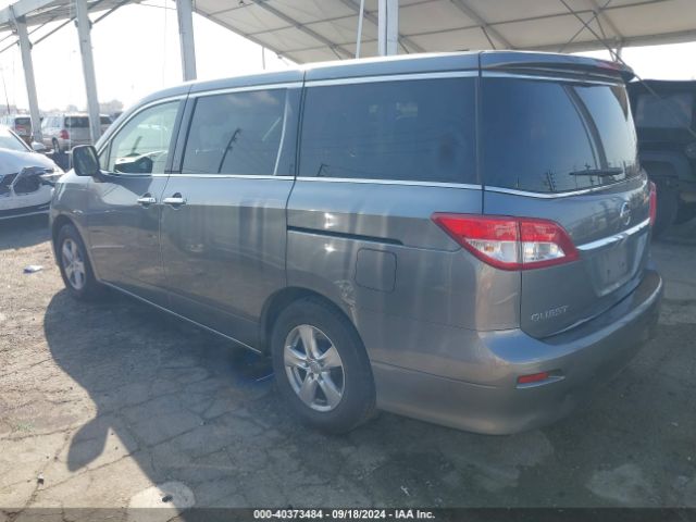 JN8AE2KP6F9126187 Nissan Quest Platinum/s/sl/sv
