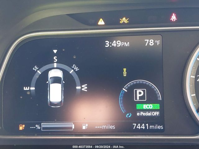 1N4AZ1CV9NC554317 Nissan Leaf Sv 40 Kwh