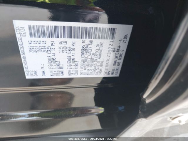 5N1BT3BA7RC735721 Nissan Rogue Sv Fwd