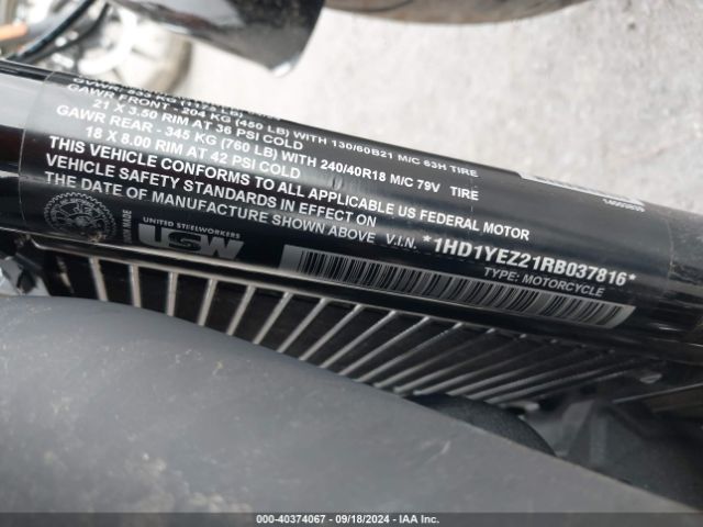 2024 HARLEY-DAVIDSON FXBR 1HD1YEZ21RB037816 Photo 9