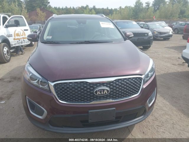 5XYPGDA36JG410212 KIA Sorento 2.4l Lx