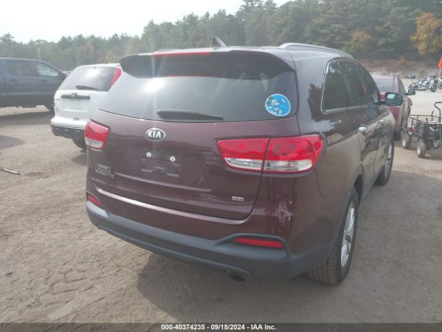 5XYPGDA36JG410212 KIA Sorento 2.4l Lx