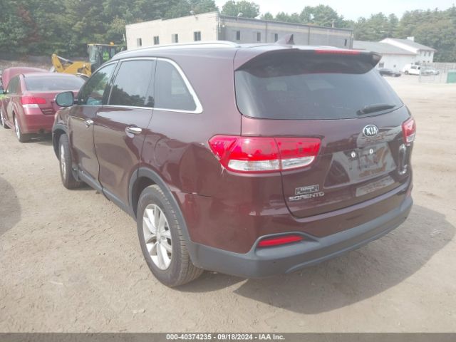 5XYPGDA36JG410212 KIA Sorento 2.4l Lx