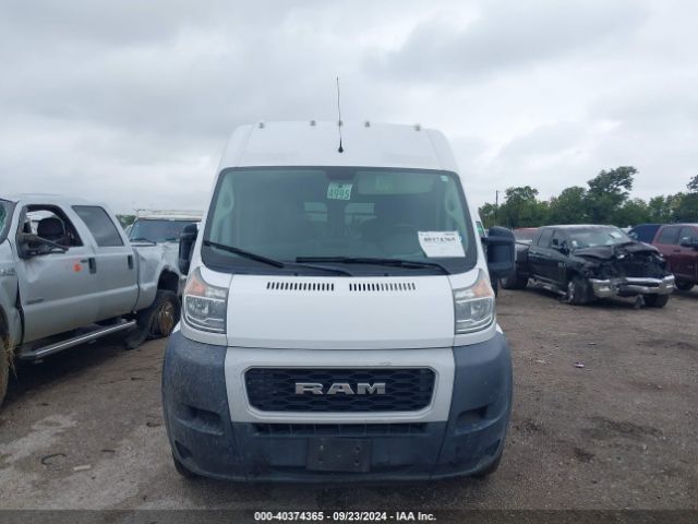 3C6LRVDG9ME513971 RAM Promaster 2500 High Roof 159 Wb