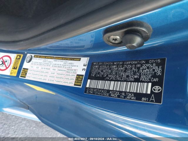 JTKJF5C7XGJ015286 Scion TC