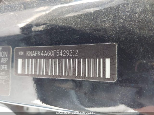 KNAFK4A60F5429212 KIA FORTE LX
