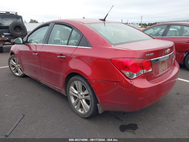 Продаж на аукціоні авто 2012 Chevrolet Cruze Ltz, vin: 1G1PH5SC4C7207636, номер лоту: 40374590