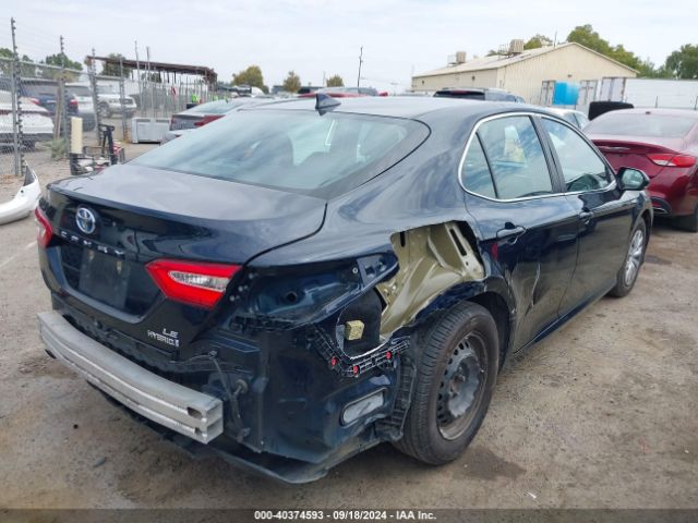 4T1B31HK4KU007567 Toyota Camry Hybrid Le