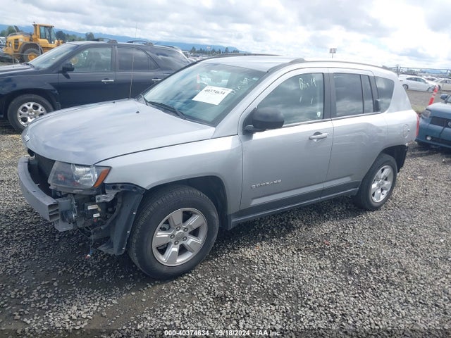 Jeep Compass Sport 2014 1C4NJCBA2ED789293 Image 2