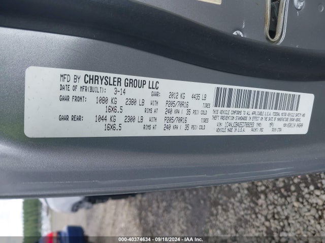 Jeep Compass Sport 2014 1C4NJCBA2ED789293 Image 9