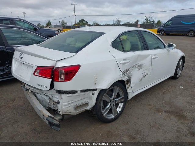 Aukcja sprzedaży 2012 Lexus Is 250, vin: JTHBF5C22C5175910, numer aukcji: 40374709