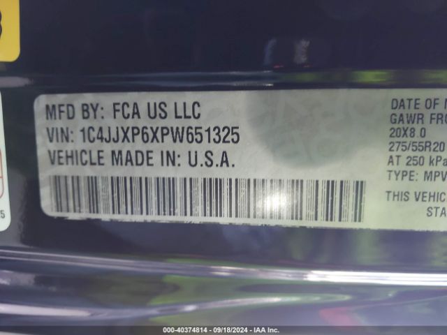 1C4JJXP6XPW651325 Jeep Wrangler 4xe Sahara 4x4