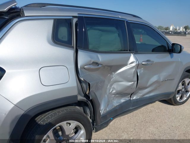 3C4NJCCB1MT573340 Jeep Compass Limited Fwd