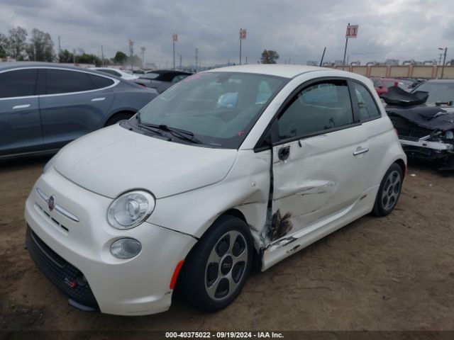 3C3CFFGE5GT176852 Fiat 500E BATTERY ELECTRIC