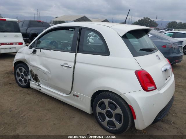 3C3CFFGE5GT176852 Fiat 500E BATTERY ELECTRIC