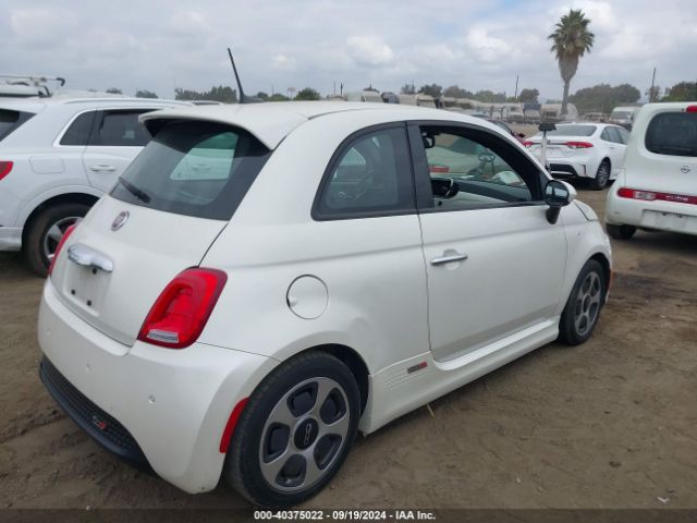 3C3CFFGE5GT176852 Fiat 500E BATTERY ELECTRIC