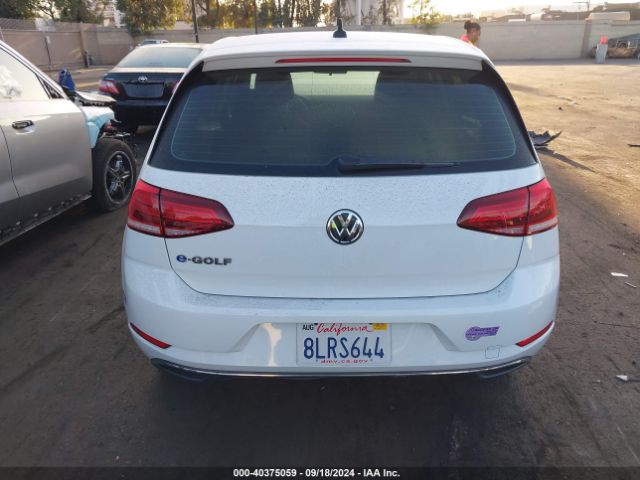WVWKR7AU5KW916567 Volkswagen E-golf Se