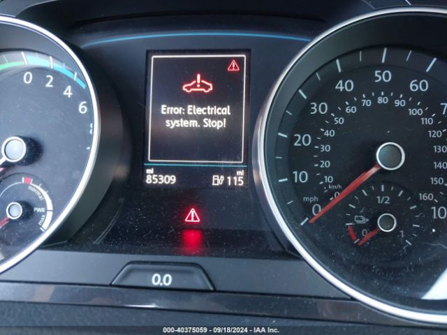 WVWKR7AU5KW916567 Volkswagen E-golf Se