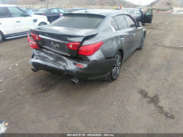 JN1BV7AR1EM705098 Infiniti Q50 SPORT