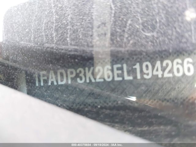 1FADP3K26EL194266 Ford FOCUS SE