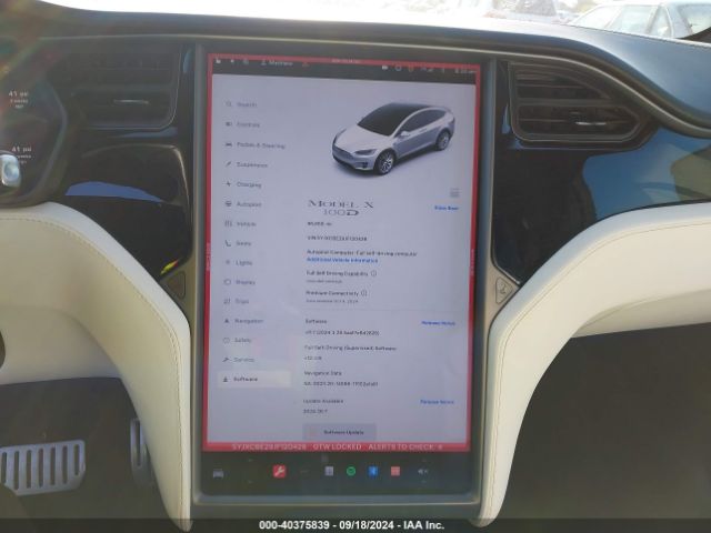 5YJXCBE29JF120426 Tesla Model X 100d/75d/p100d