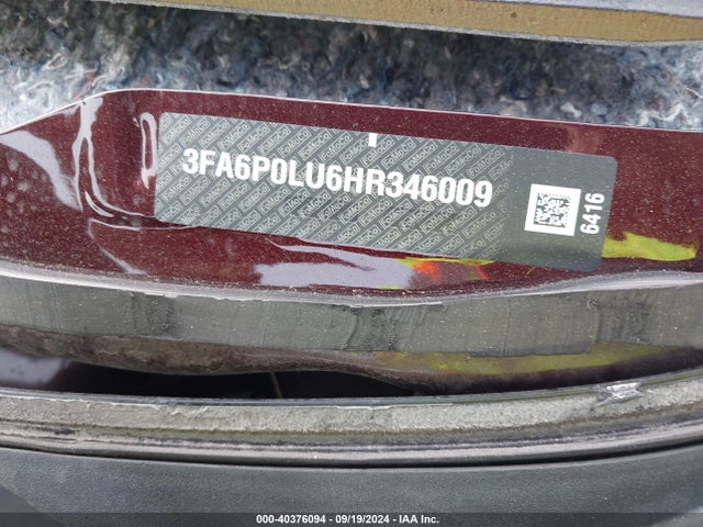 Ford Fusion Hybrid Se 2017 3FA6P0LU6HR346009 Image 17