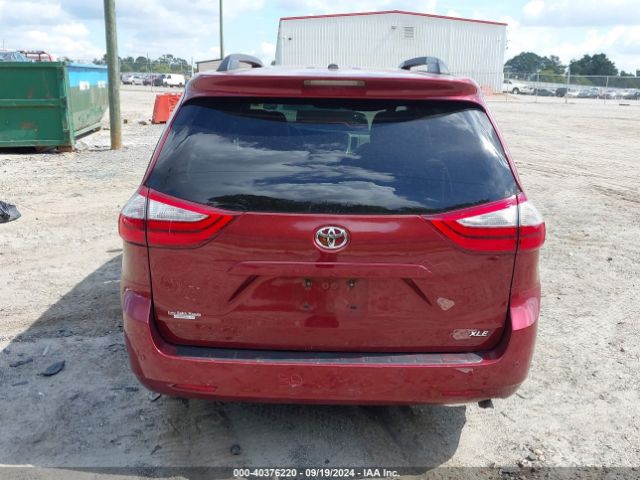5TDYK3DC9GS727714 Toyota Sienna Xle 8 Passenger