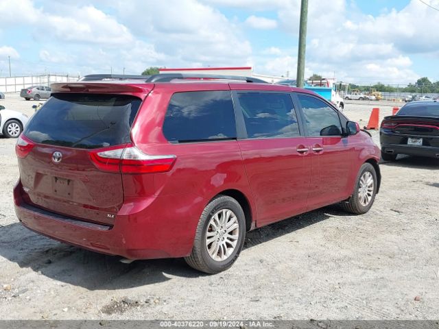 5TDYK3DC9GS727714 Toyota Sienna Xle 8 Passenger