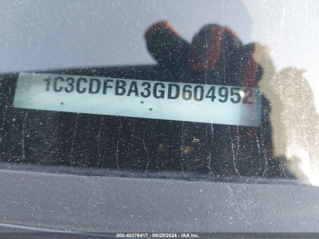 1C3CDFBA3GD604952 Dodge DART SXT