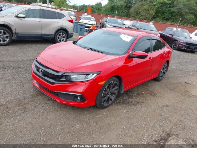 Honda Civic Sport 2019 2HGFC2F83KH592102 Image 2