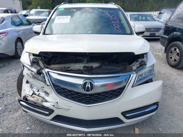 5FRYD3H80FB008353 Acura Mdx Advance Pkg W/entertainment Pkg