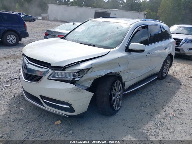 5FRYD3H80FB008353 Acura Mdx Advance Pkg W/entertainment Pkg