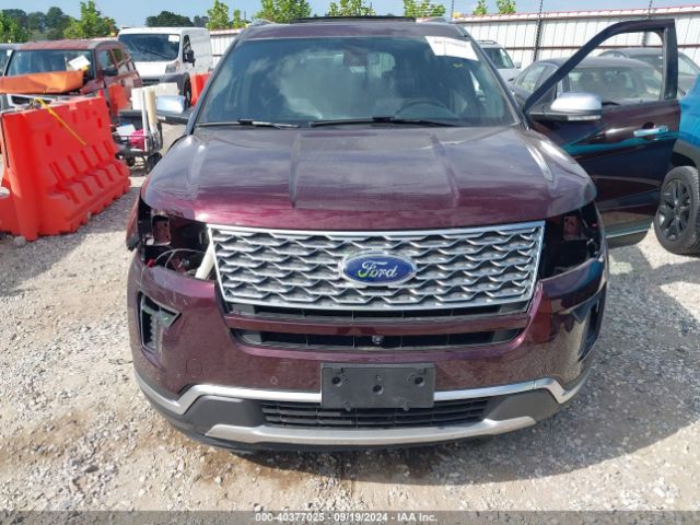 1FM5K8HT7JGA52887 Ford Explorer Platinum