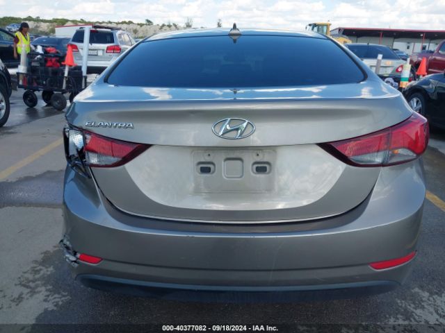 5NPDH4AE6GH753119 Hyundai ELANTRA SE