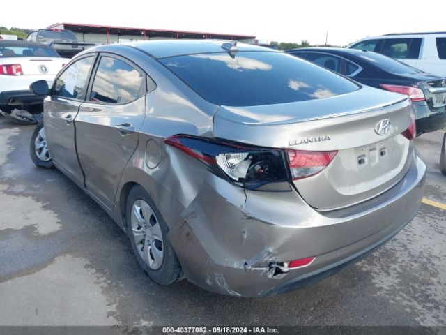 5NPDH4AE6GH753119 Hyundai ELANTRA SE