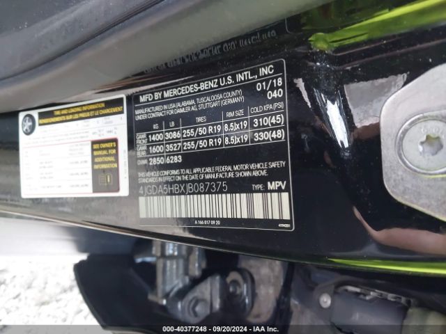 4JGDA5HBXJB087375 Mercedes-Benz Gle 350 4matic