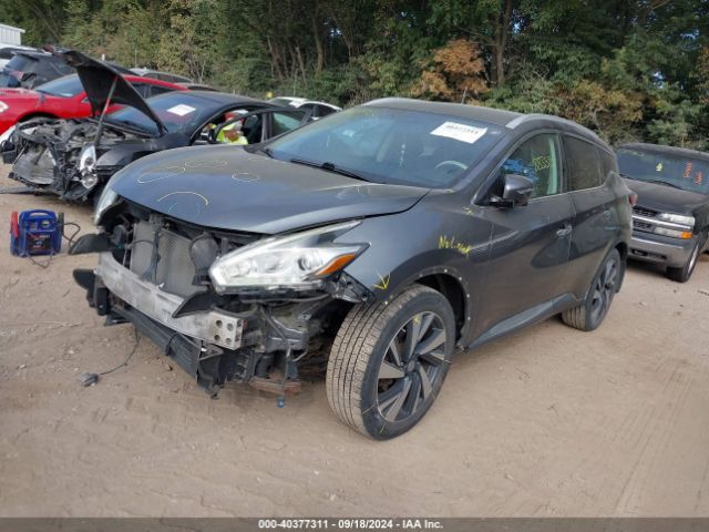 5N1AZ2MH1FN256466 Nissan Murano Platinum