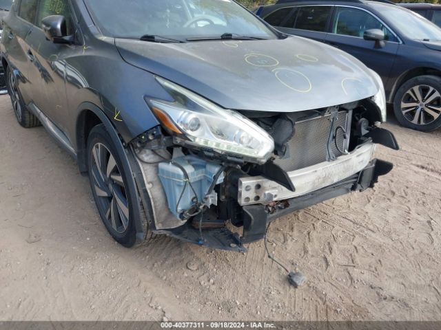 5N1AZ2MH1FN256466 Nissan Murano Platinum