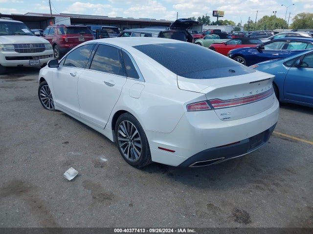 3LN6L5KUXKR617595 Lincoln Mkz Hybrid Standard