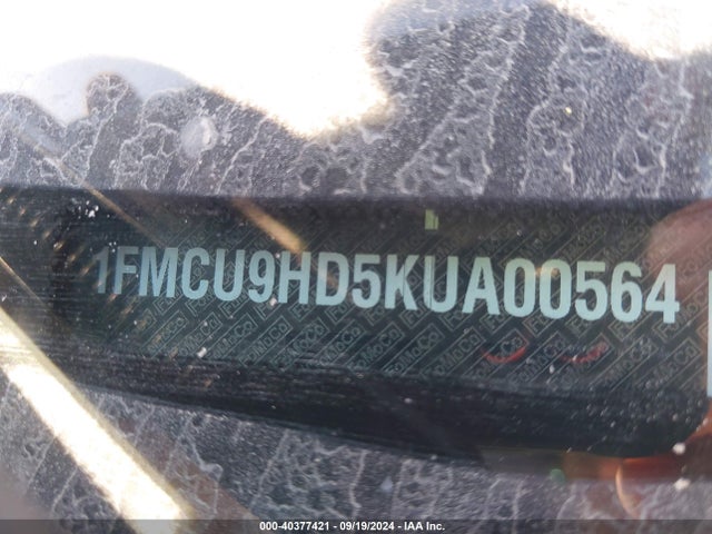 Ford ESCAPE SEL 2019 1FMCU9HD5KUA00564 Image 17