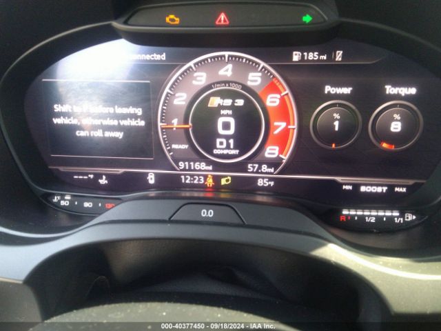 WUABWGFF9J1908683 Audi Rs 3 2.5t