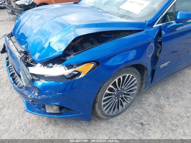 3FA6P0PU9HR209494 Ford Fusion Energi Se Luxury