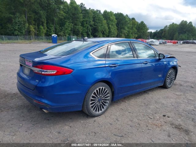 3FA6P0PU9HR209494 Ford Fusion Energi Se Luxury