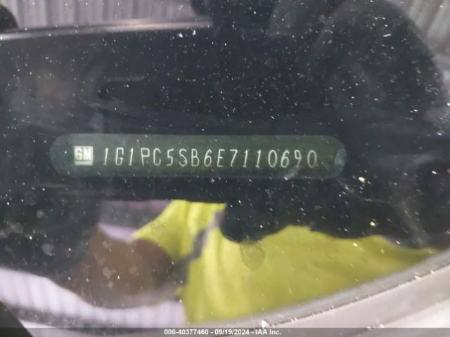 1G1PC5SB6E7110690 Chevrolet Cruze 1lt Auto
