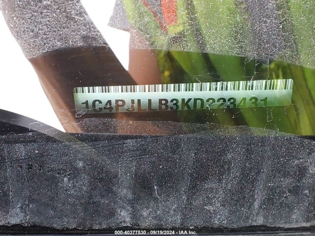 1C4PJLLB3KD223431 Jeep Cherokee Latitude Plus Fwd